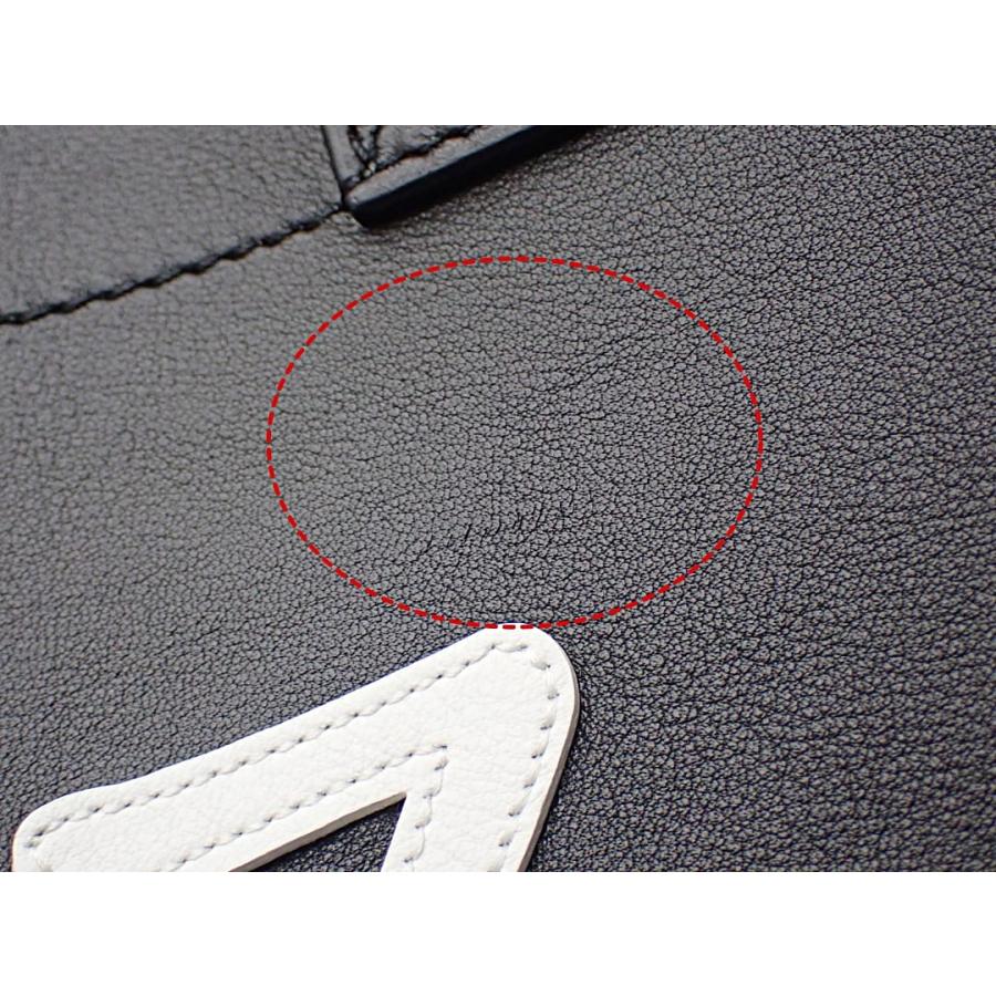 DIOR AND SHAWN ディオール D-DIOR ２WAY ミニトートバッグ ブラック 1DOSH152YZI_H10E 中古B+  【送料無料】 A-8643の画像