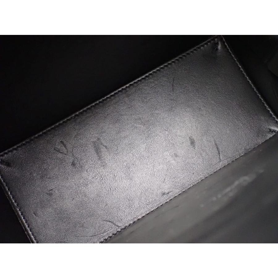 DIOR AND SHAWN ディオール D-DIOR ２WAY ミニトートバッグ ブラック 1DOSH152YZI_H10E 中古B+  【送料無料】 A-8643の画像