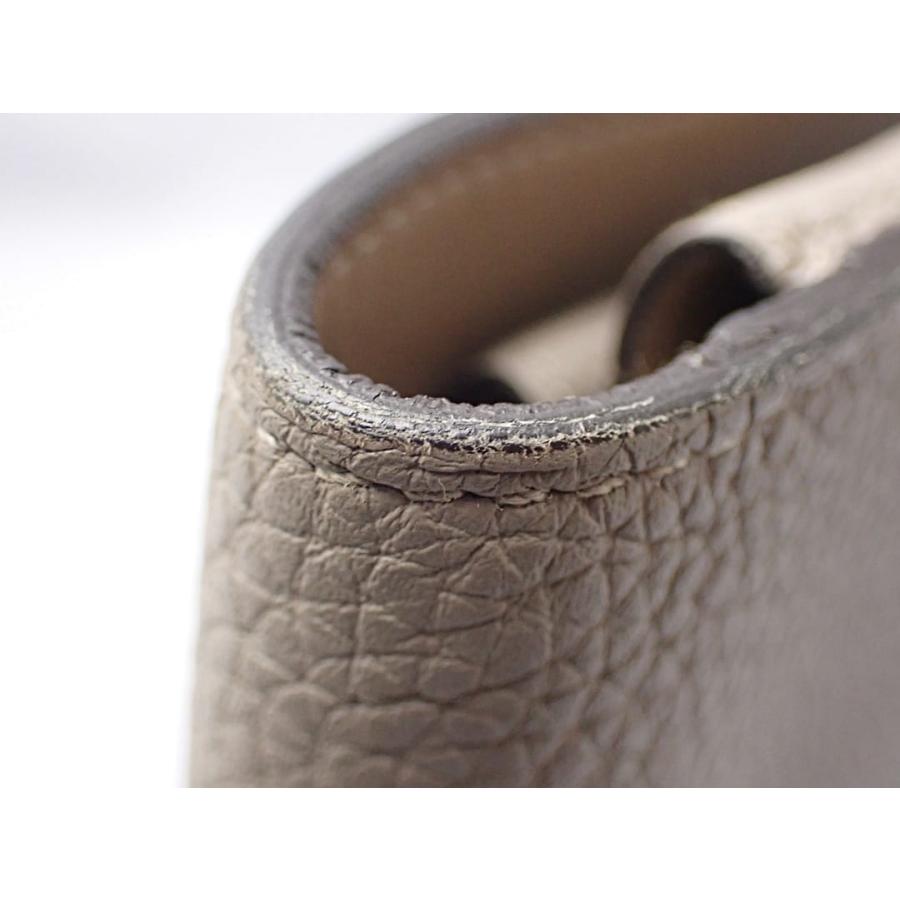 HERMES エルメス ドゴンGM 二つ折り 長財布 A刻 エトゥープ シルバー金具 中古B+ 【送料無料】 A-8699【質屋出品】 HERMES（エルメス） ドゴンGM 二つ折り 長財布 A刻 エトゥープ
