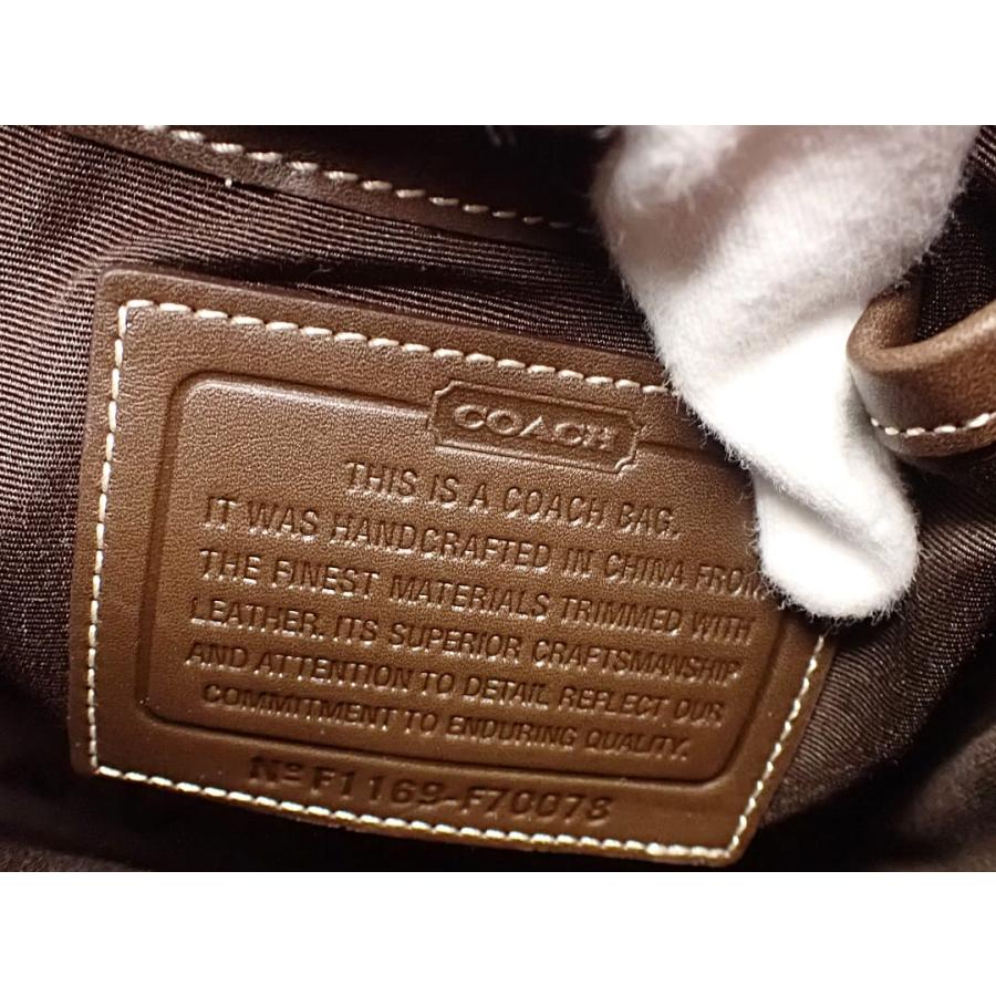 COACH コーチ シグネチャー ヘリテージ ショルダーバッグ F70078