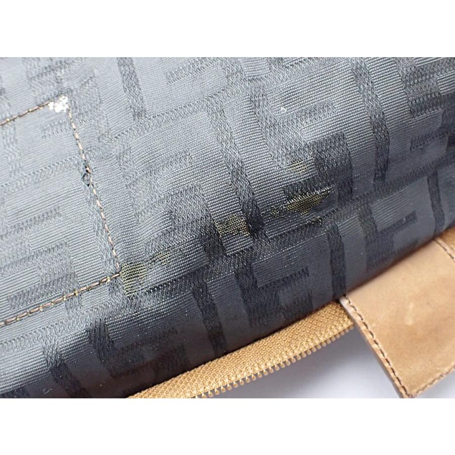 FENDI フェンディ ズッカ トートバッグ ショルダー 7VS070 袋付き 中古