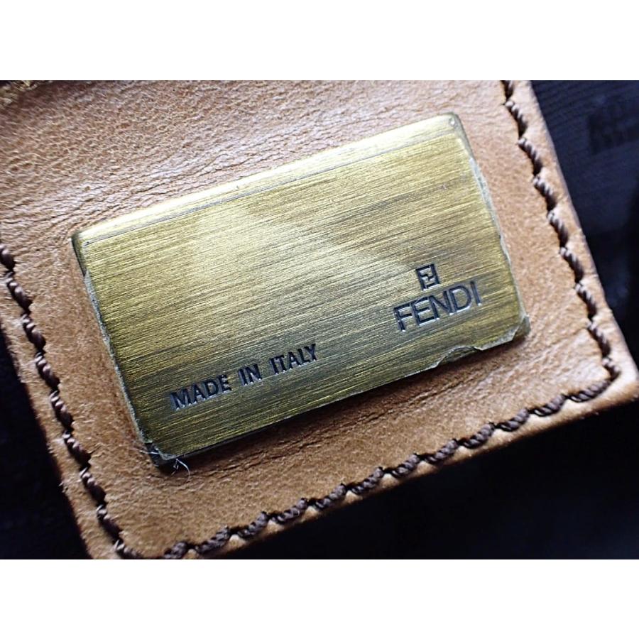 FENDI フェンディ ズッカ トートバッグ ショルダー 7VS070 袋付き 中古