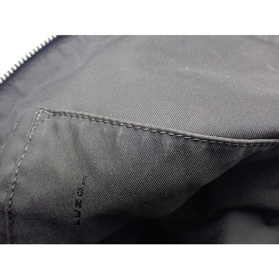 FENDI フェンディ バックパック 7VZ042 A9ZB リュック ブラックｘイエロー 中古B 【送料無料】 A-8751の画像
