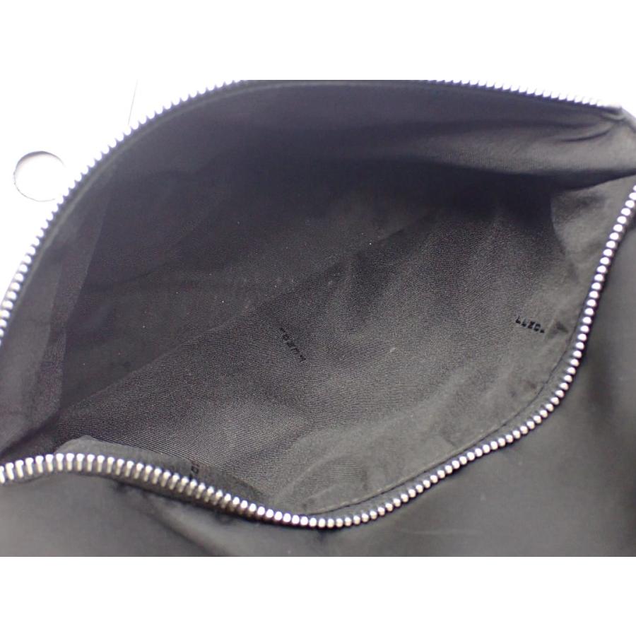 FENDI フェンディ バックパック 7VZ042 A9ZB リュック ブラックｘイエロー 中古B 【送料無料】 A-8751の画像