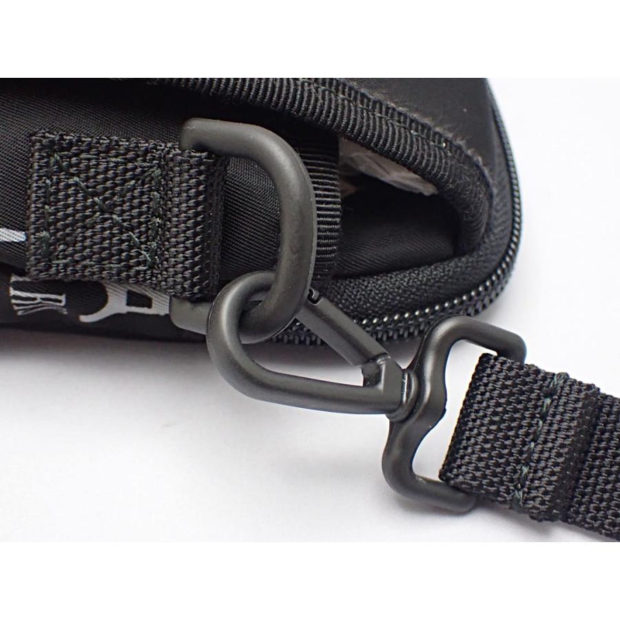 BALENCIAGA バレンシアガ クロスボディ ポーチバッグ 593329 ポシェット エクスプローラー ブラック ナイロンキャンバス 中古A- 【送料無料】 A-8756_15