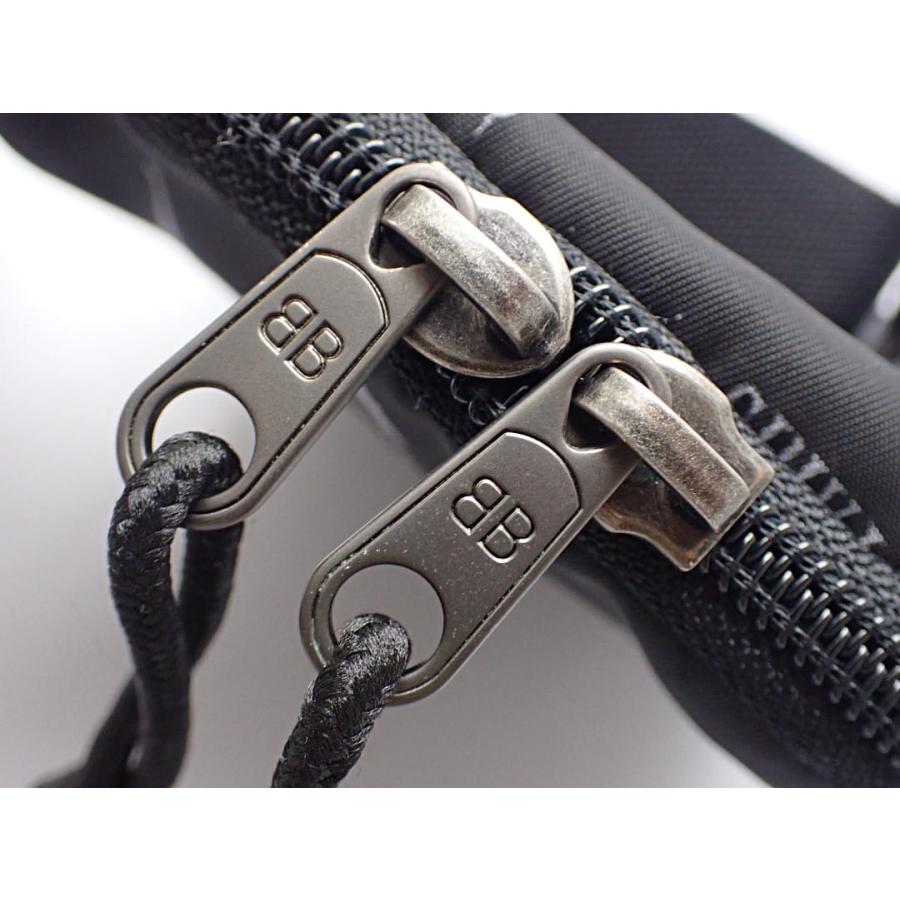 BALENCIAGA バレンシアガ クロスボディ ポーチバッグ 593329 ポシェット エクスプローラー ブラック ナイロンキャンバス 中古A- 【送料無料】 A-8756_7