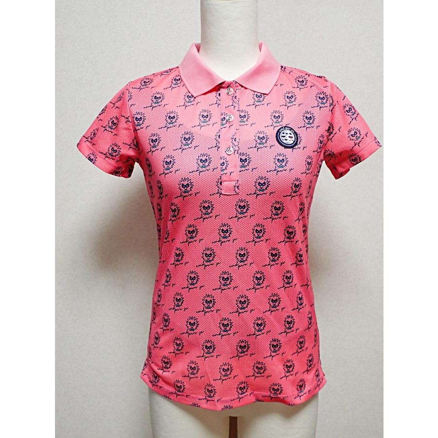 and per se（アンパスィ） レディース ゴルフ 半袖ポロシャツ サイズM