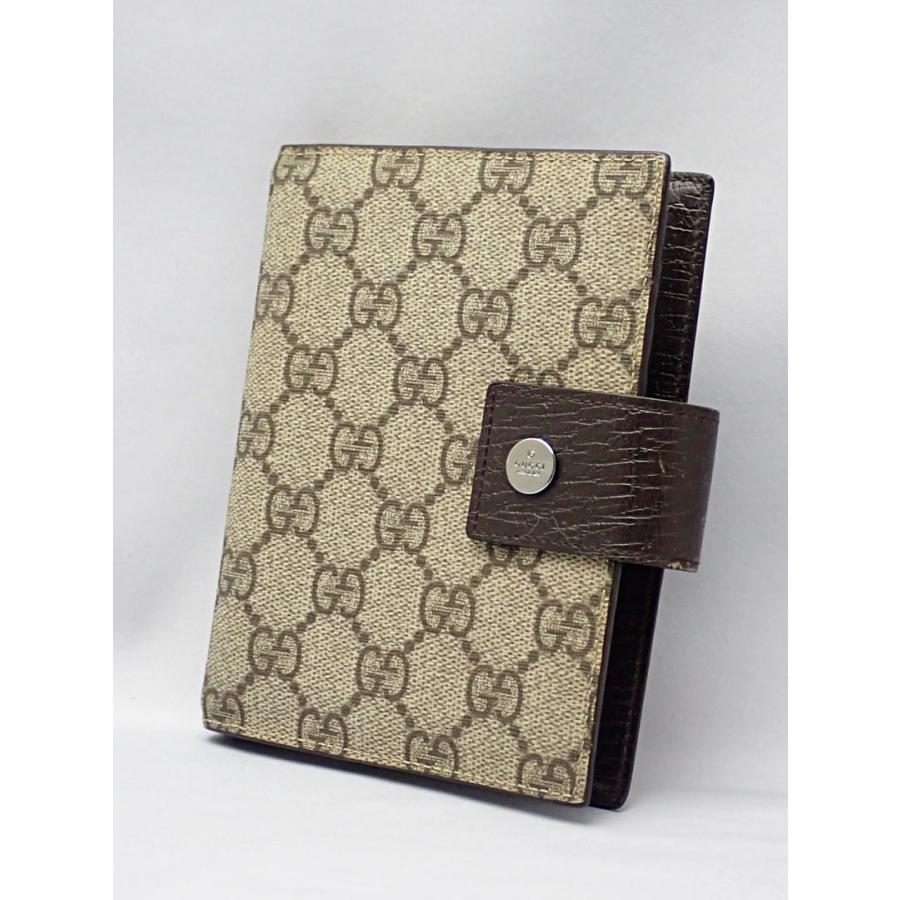 GUCCI（グッチ） GGスプリーム 手帳カバー 115240 2025リフィル付 中古