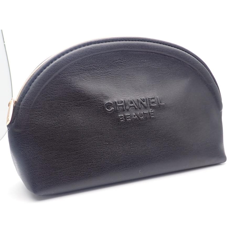 CHANEL（シャネル） CHANEL BEAUTE コスメポーチ ノベルティ ブラック