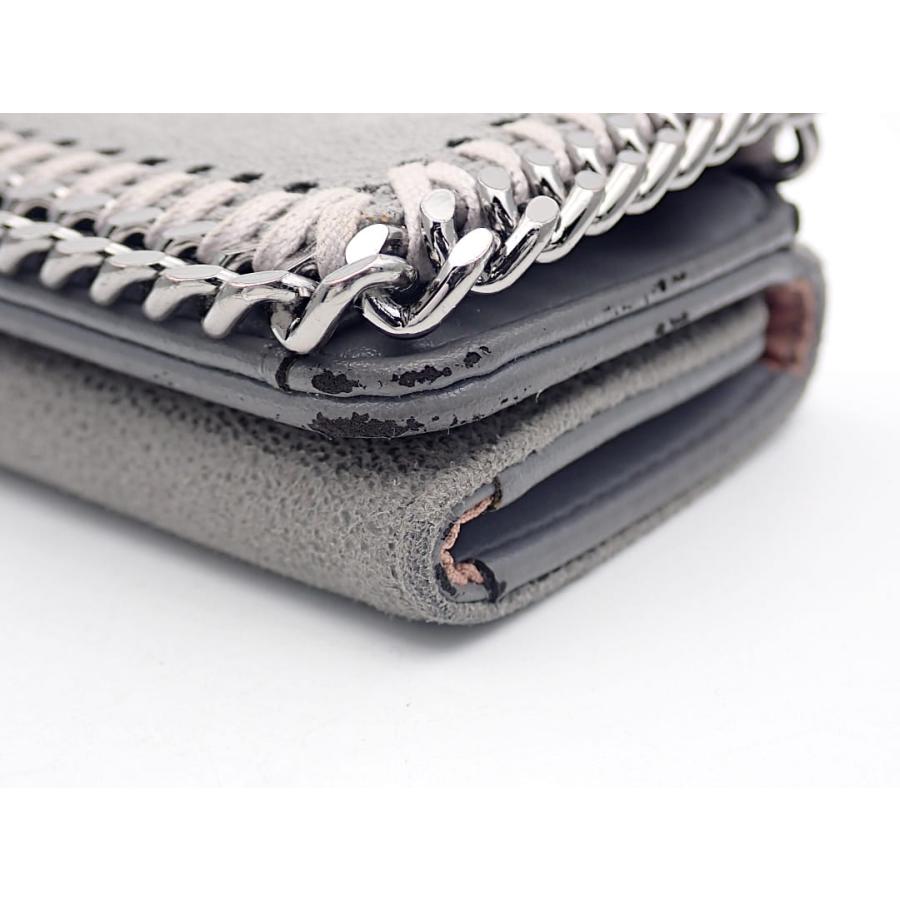 STELLAMcCARTNEY ステラマッカートニー三つ折り財布 521371 グレー