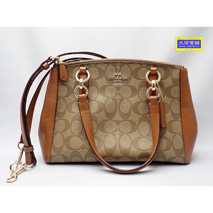 COACH（コーチ） シグネチャー ショルダーバッグ トートバッグ 