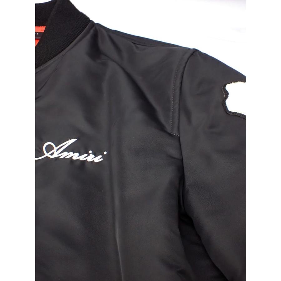 AMIRI（アミリ） ジップ ボーン ジャケット UK38（IT48） ブラック