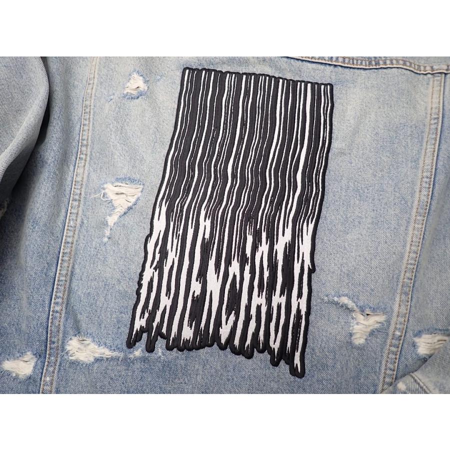 BALENCIAGA（バレンシアガ） デニム ジャケット オーバーサイズ G