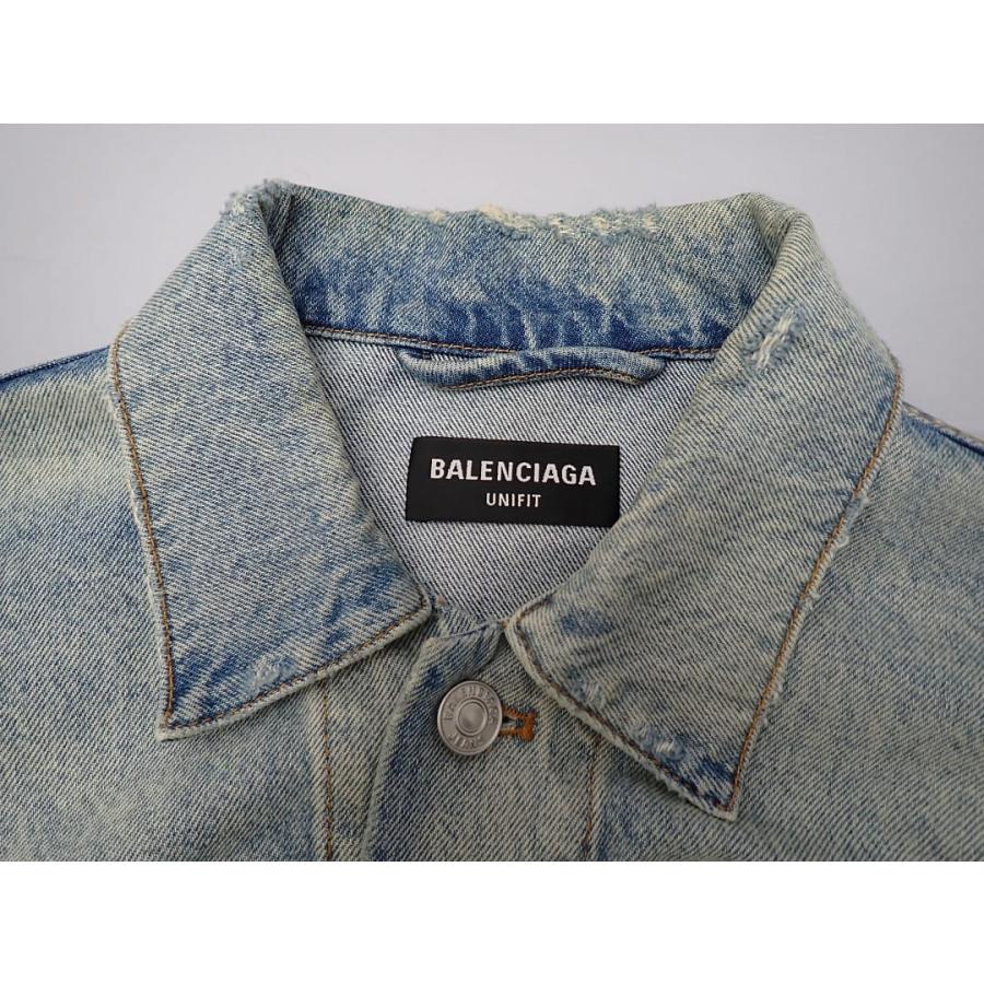 BALENCIAGA レア品/デニムジャケット/ユニセックス/美品★ BALENCIAGA レア品/デニムジャケット/ユニセックス/美品☆