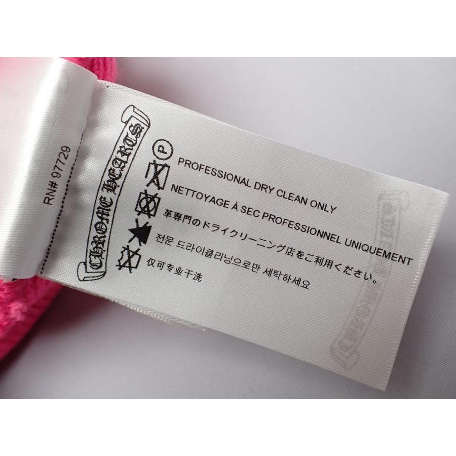 CHROME HEARTS（クロムハーツ） ビーニー ニット帽 ピンク OS 23cm
