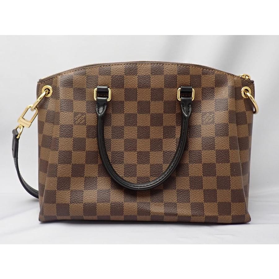 LOUIS VUITTON ルイ ヴィトン ダミエ オデオン トート PM N45282 2WAYショルダーバッグ ハンドバッグ 中古B+ 【送料無料】 A-9077の画像