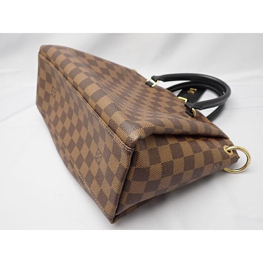LOUIS VUITTON ルイ ヴィトン ダミエ オデオン トート PM N45282 2WAYショルダーバッグ ハンドバッグ 中古B+ 【送料無料】 A-9077の画像