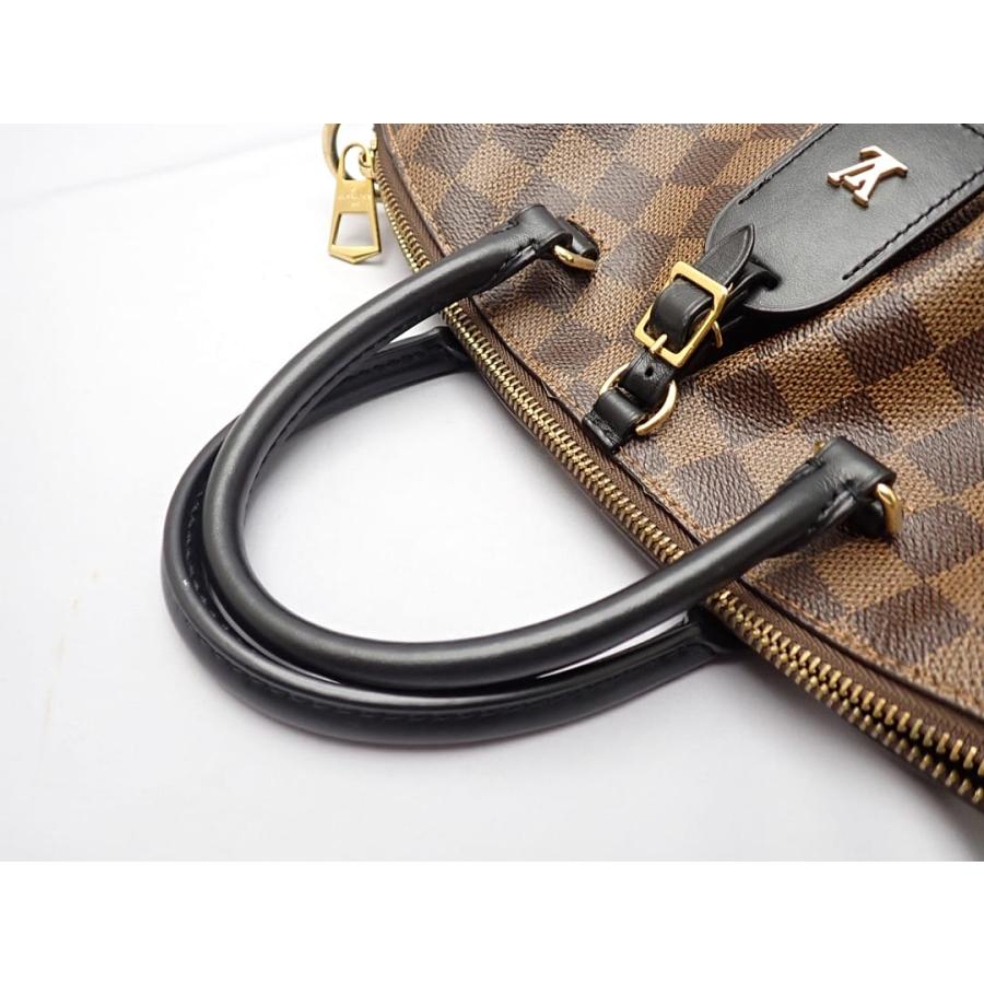LOUIS VUITTON ルイ ヴィトン ダミエ オデオン トート PM N45282 2WAYショルダーバッグ ハンドバッグ 中古B+ 【送料無料】 A-9077の画像