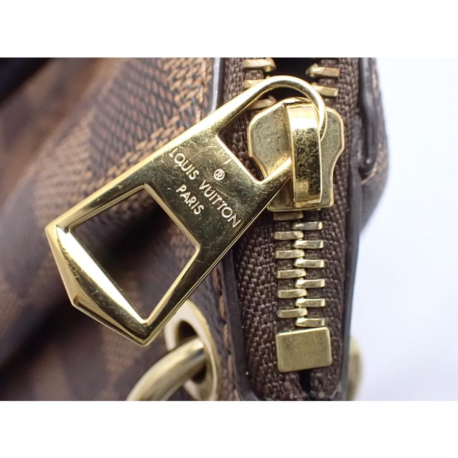 LOUIS VUITTON ルイ ヴィトン ダミエ オデオン トート PM N45282 2WAYショルダーバッグ ハンドバッグ 中古B+ 【送料無料】 A-9077の画像