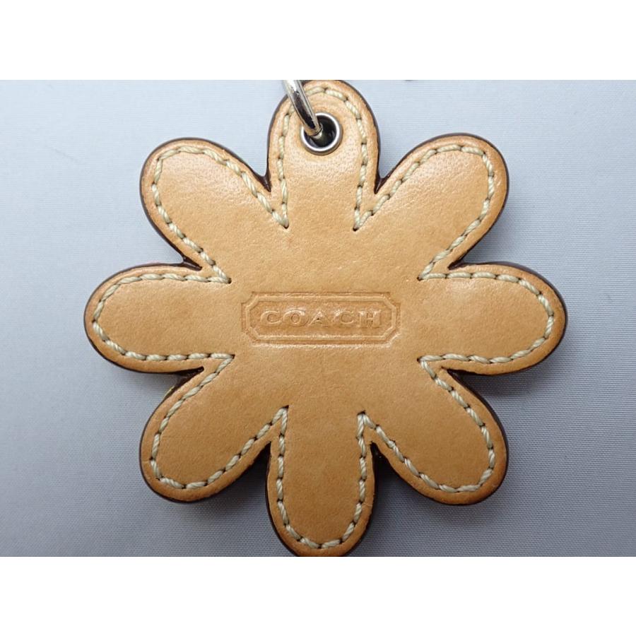 COACH（コーチ） キーホルダー バッグチャーム フラワー 中古B+ 【送料