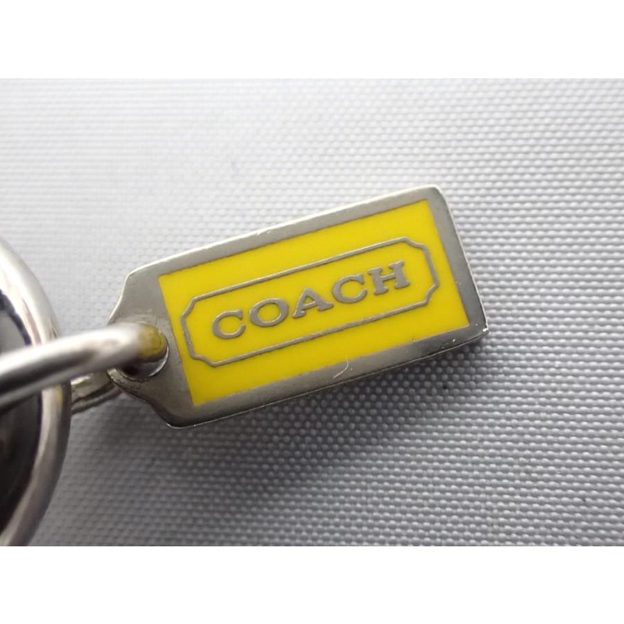 COACH（コーチ） キーホルダー バッグチャーム フラワー 中古B+ 【送料