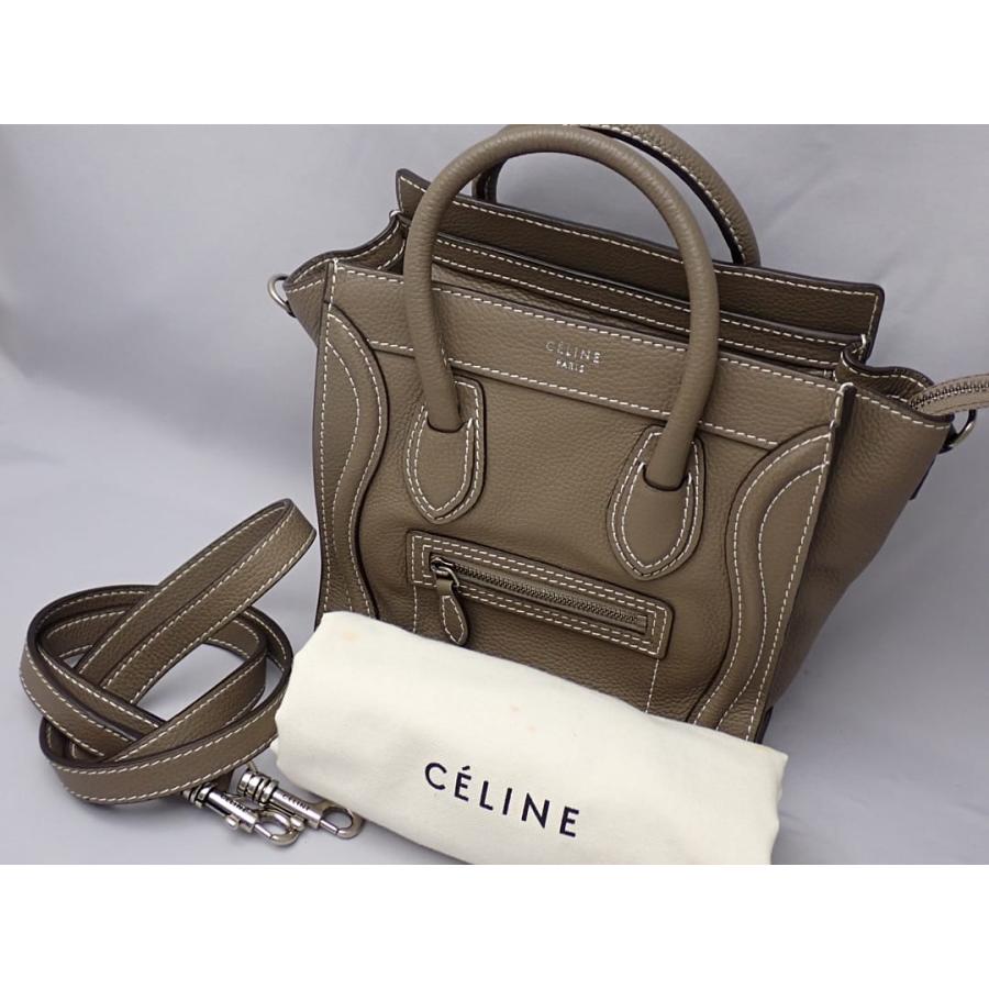 CELINE（セリーヌ） ラゲージ ナノ 2WAY ハンドバッグ 189243