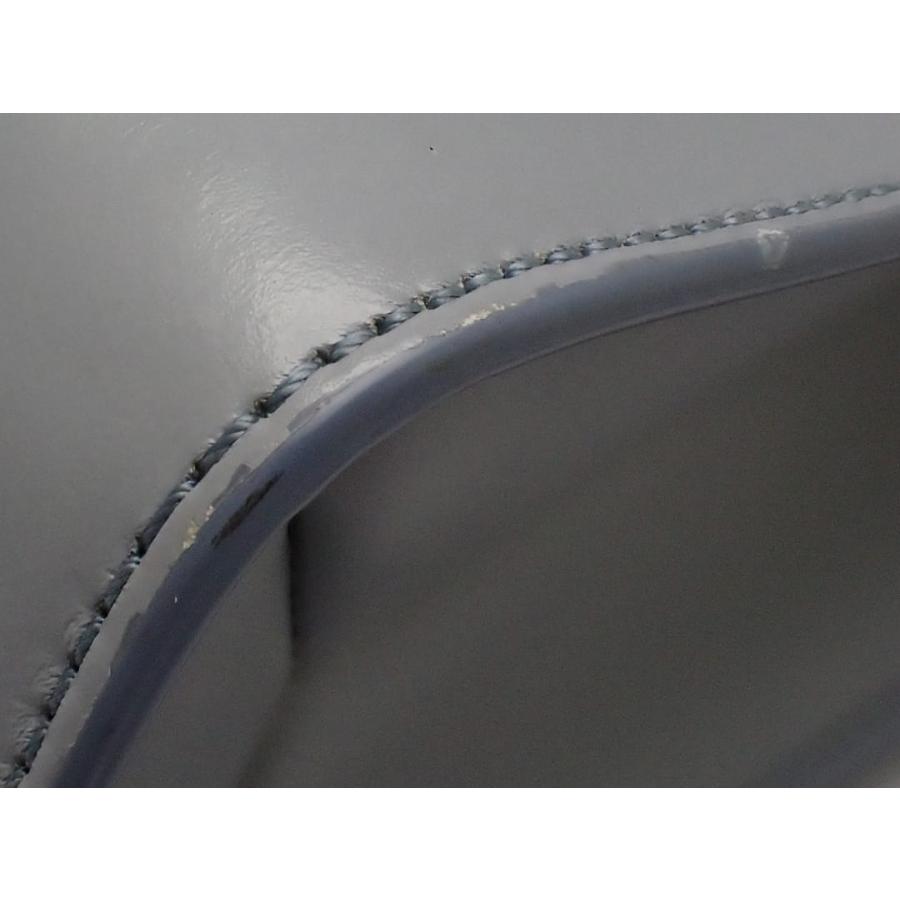 CHLOE クロエ スモール トートバッグ ウッディ レザー CHC23US397 ライトブルー系 中古B+ 【送料無料】 A-9133の画像