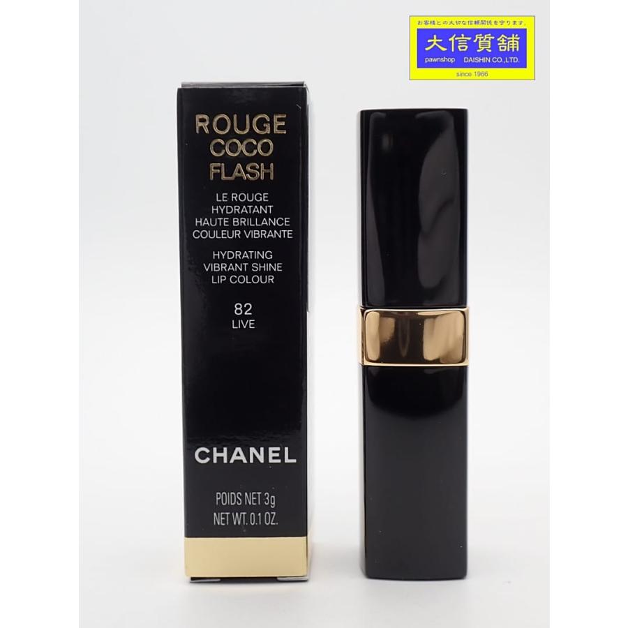 小物 a CHANEL（シャネル） ルージュ ココ フラッシュ82 ライヴ〈リップ