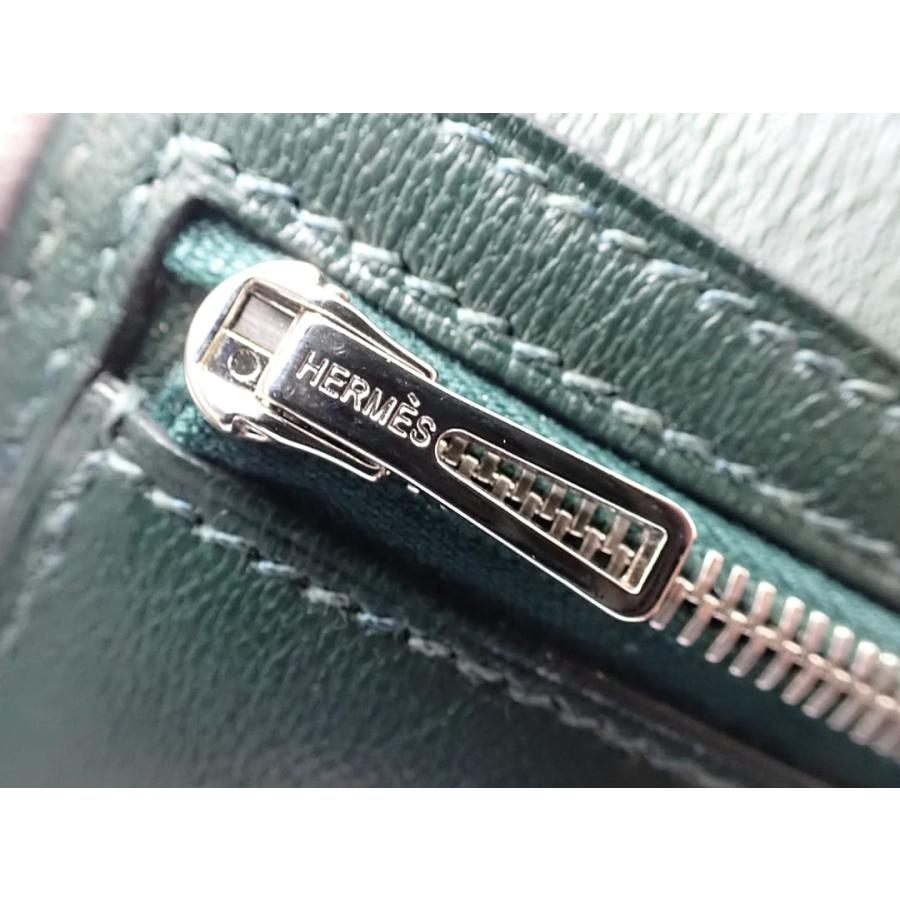 HERMES（エルメス） ベアン スフレ マットクロコ 二つ折り長財布 R刻印