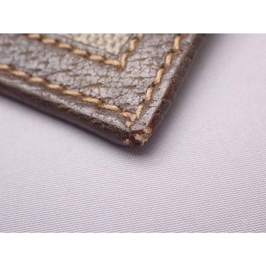 GUCCI（グッチ） GUCCI PLUS オールドグッチ 二つ折り財布 ブラウン