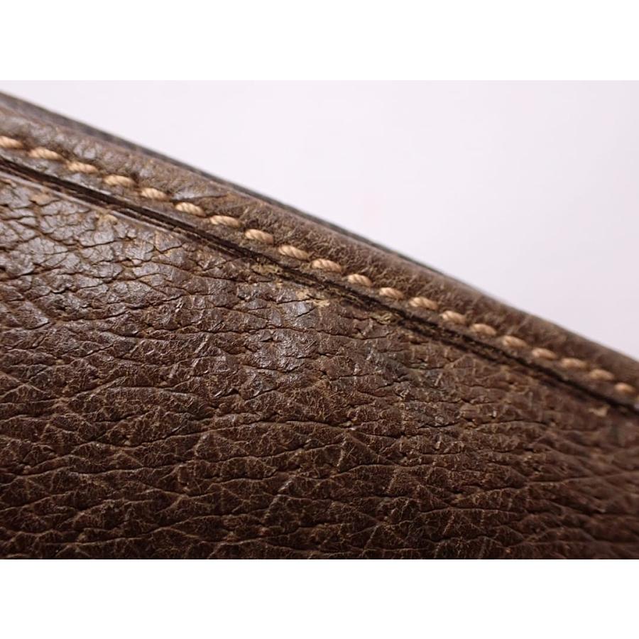 GUCCI（グッチ） GUCCI PLUS オールドグッチ 二つ折り財布 ブラウン