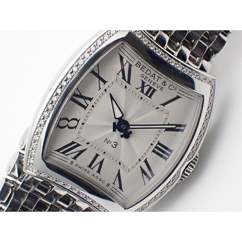 BEDAT&CO ベダ＆カンパニー No.3 レディース クォーツ REF.316.021.100 SS ダイヤベゼル 中古A 【送料無料】 B-1945の画像