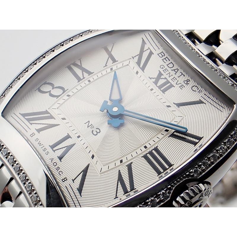 BEDAT&CO ベダ＆カンパニー No.3 レディース クォーツ REF.316.021.100 SS ダイヤベゼル 中古A 【送料無料】 B-1945の画像