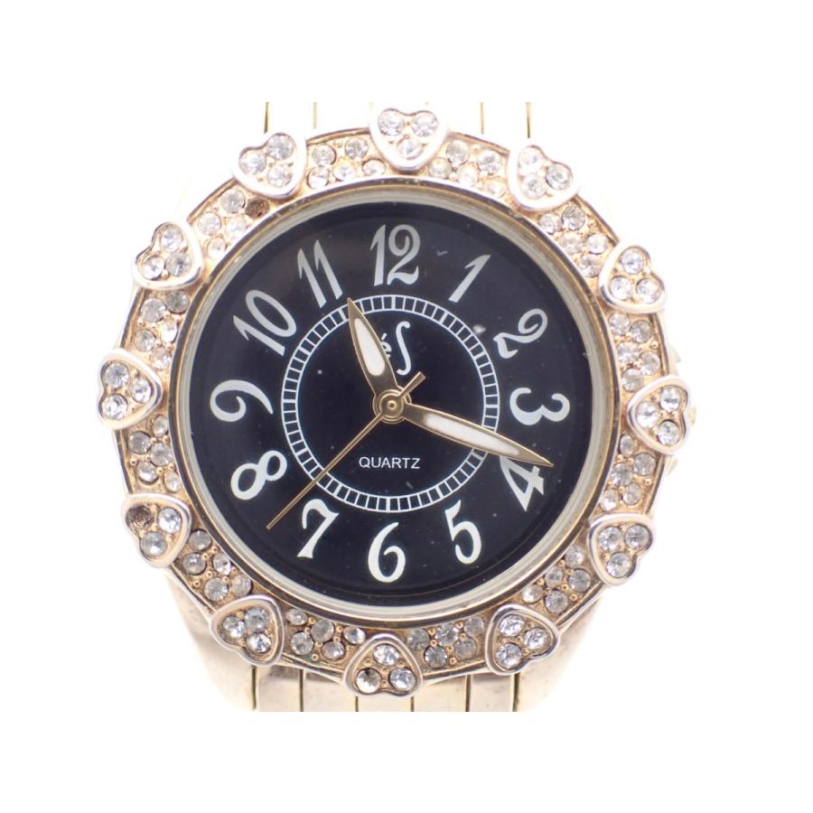 ES イズ レディース ウォッチ GP クォーツ ラインストーン E11004 中古