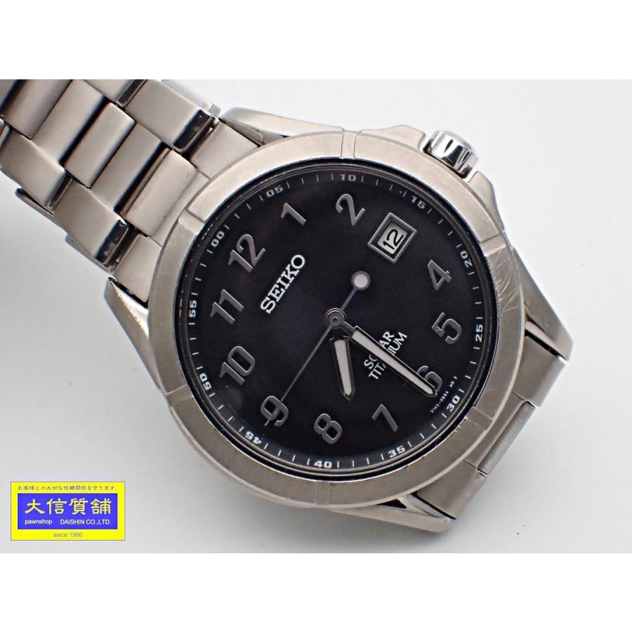 SEIKO（セイコー） メンズウォッチ ソーラー チタン V145-0AX0 
