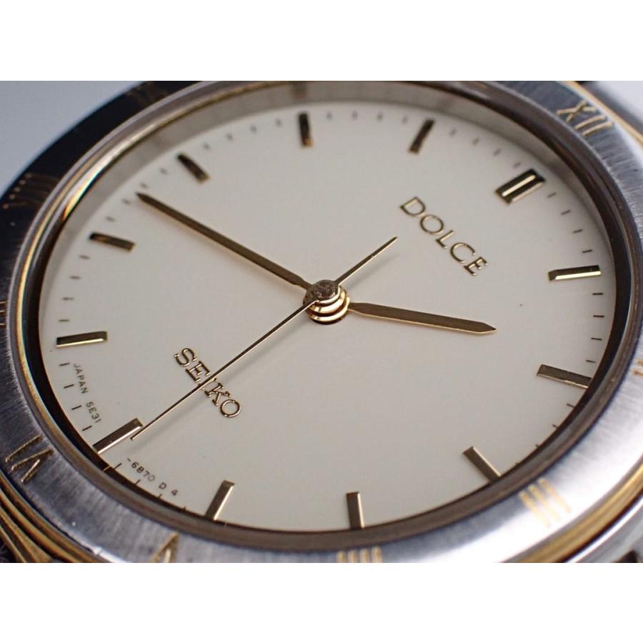 SEIKO（セイコー） SEIKO DOLCE ドルチェ メンズウォッチ 5E31-6B80 