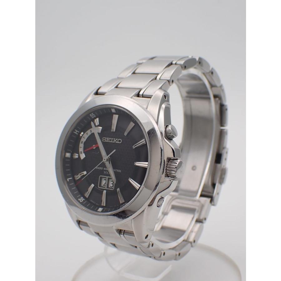 SEIKO セイコー スピリット SBTT009  メンズ ソーラー電波クォーツ グレーダイヤル 中古B 【送料無料】 B-2309【質屋出品】 SEIKO（セイコー） スピリット SBTT009 メンズ ソーラー電波クォーツ