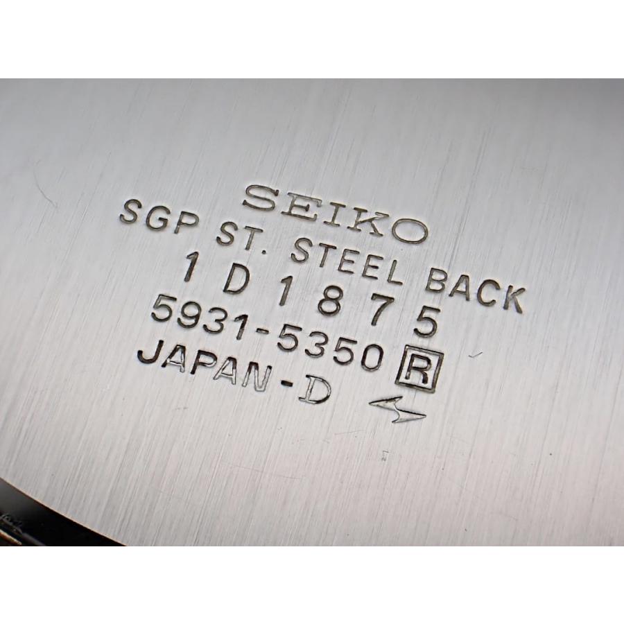 SEIKO（セイコー） メンズウォッチ 5931-5350 オクタゴン SGP クォーツ