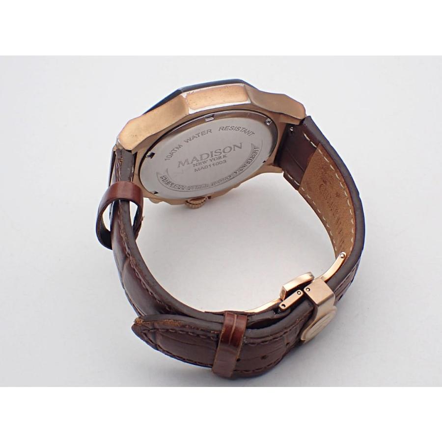 MADISON NEW YORK マディソン ニューヨーク メンズウォッチ MA011003