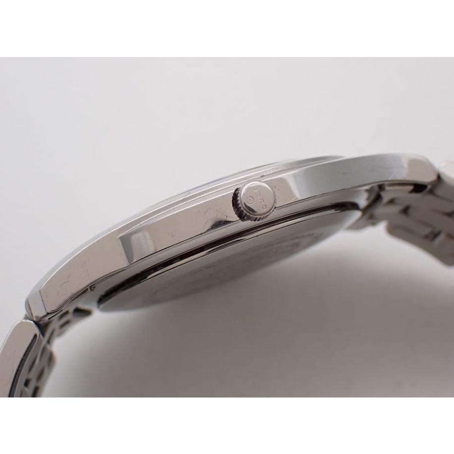 GUCCI（グッチ） メンズウォッチ 5500M SS クォーツ シルバーダイヤル