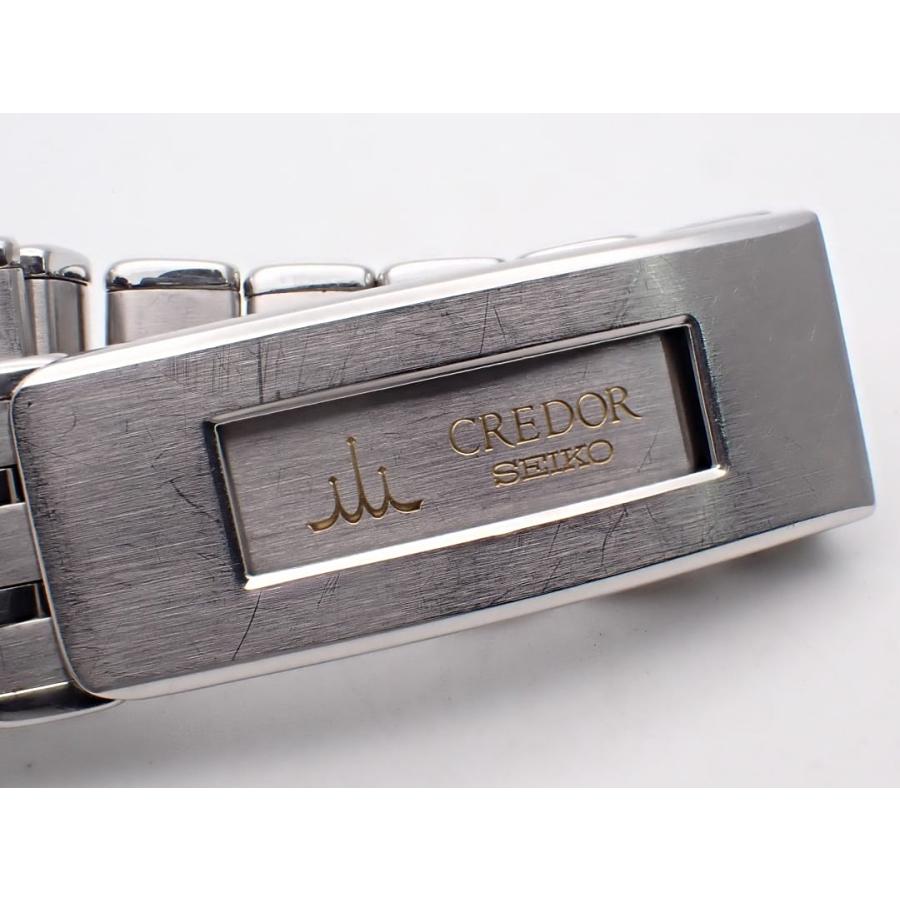 SEIKO CREDOR セイコー クレドール メンズクォーツ 8J86-6A00 SS シルバーダイヤル  電池交換済 中古B 【送料無料】 B-2412【質屋出品】 SEIKO（セイコー） SEIKO CREDOR クレドール メンズクォーツ 8J86-6A00