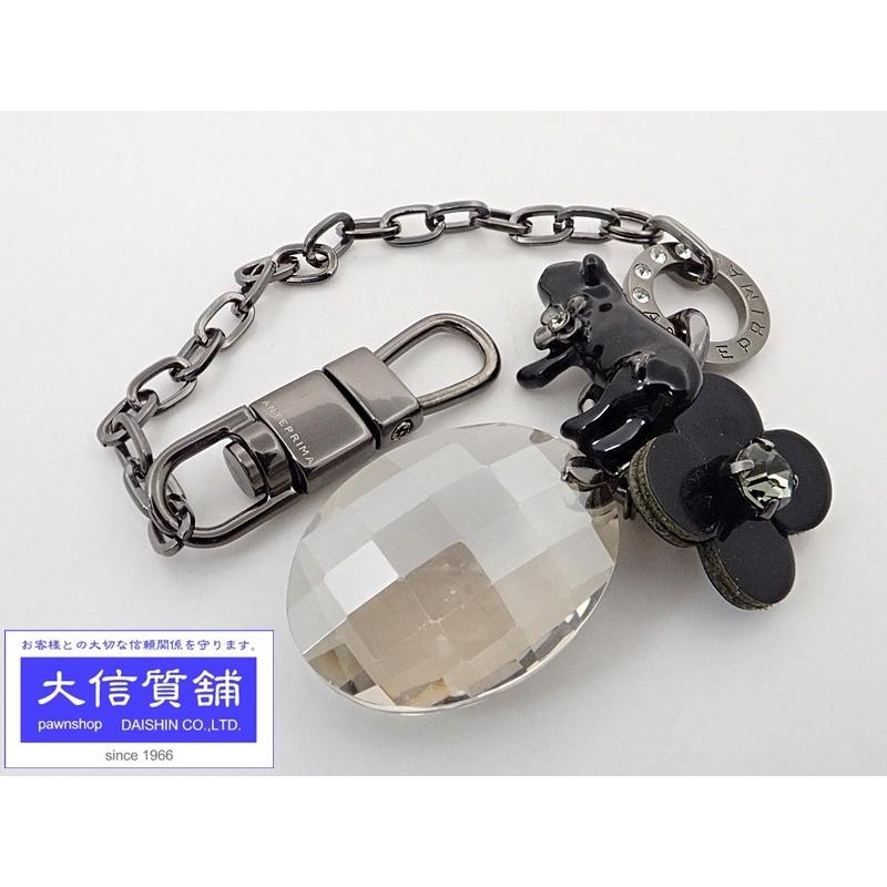 ANTEPRIMA（アンテプリマ） バッグチャーム カテナ ブラック 中古A