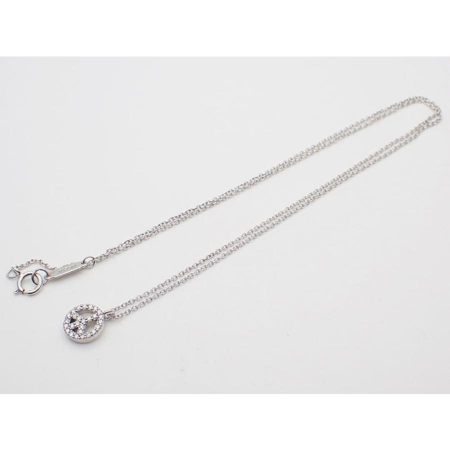 TIFFANY&Co. TIFFANY ティファニー K18WG 750 ホワイトゴールド ダイヤ