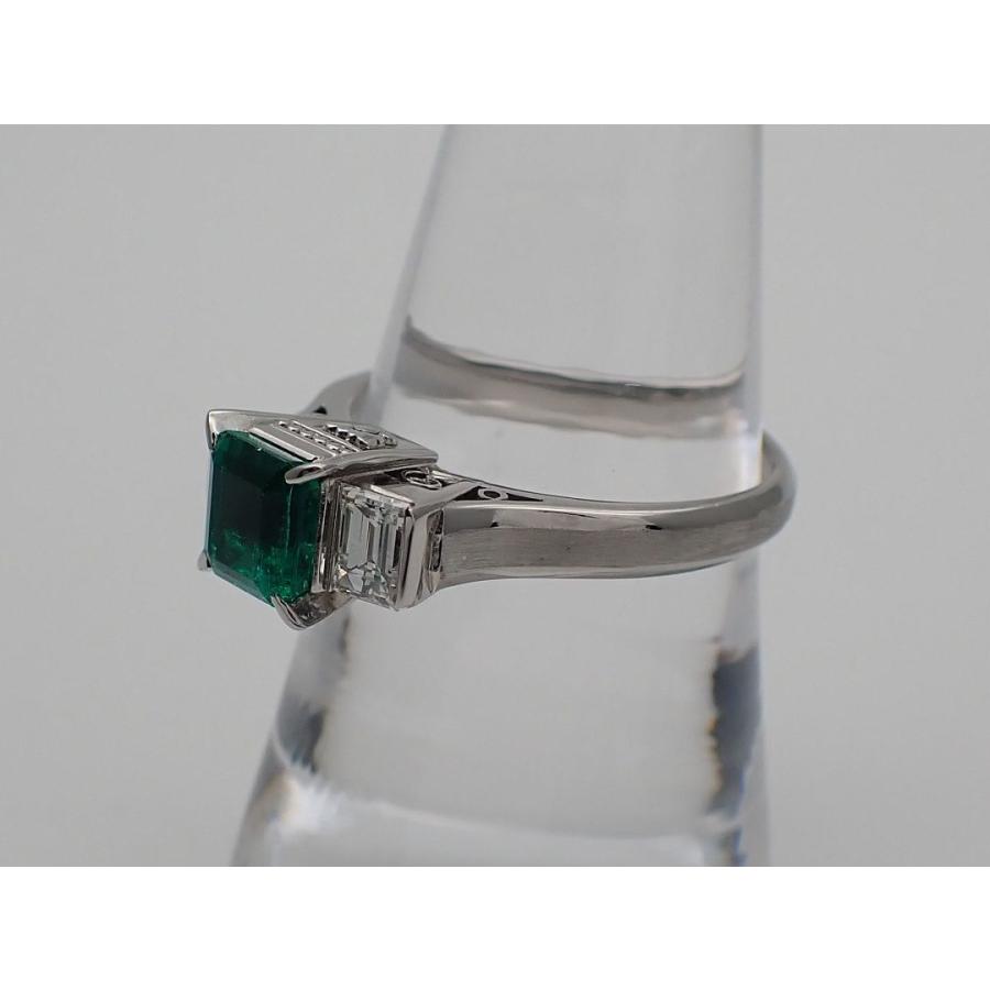 エメラルド プラチナリング 楽天市場】【2000円OFFクーポン】【一点限り】 エメラルド リング 0.5