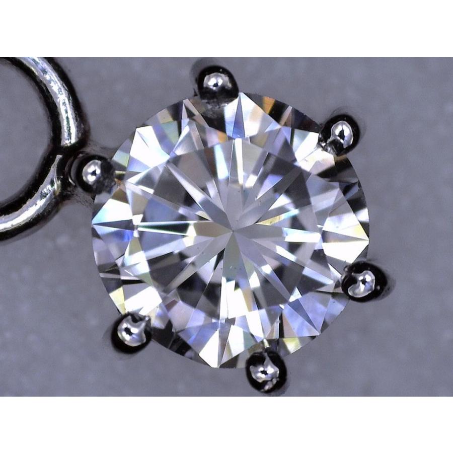 PT900 プラチナ ダイヤ リングピアス D0.52ct+0.45ct 6.9g 中古A- 【送料無料】 C-8720の画像