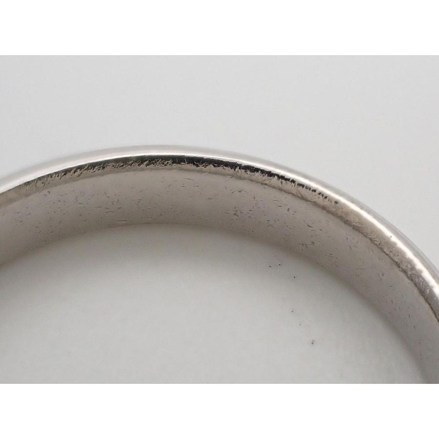 YH ユキコ ハナイ PT900 プラチナ マリッジリング 16号 4.6g 中古B+