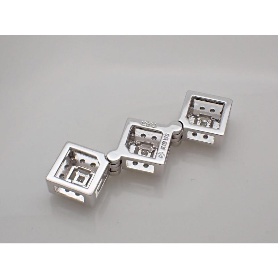 TASAKI 田崎真珠 K18WG ホワイトゴールド ダイヤ ペンダントトップ 0.53ct 4.9g 中古A+ 【送料無料】 C-8766の画像