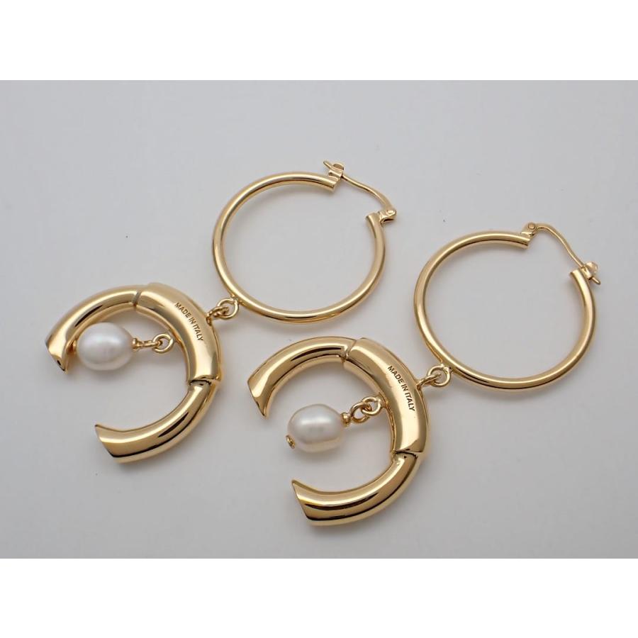 Chloe（クロエ） ゴールド パール ピアス darcey CHC19AFE98CPN 20.5g