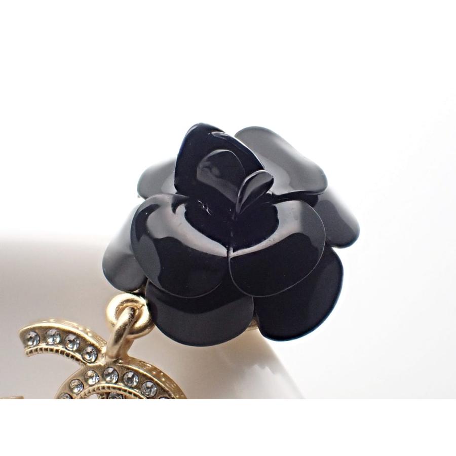 CHANEL（シャネル） ピアス ブラックカメリア パール ココ A20A 新品