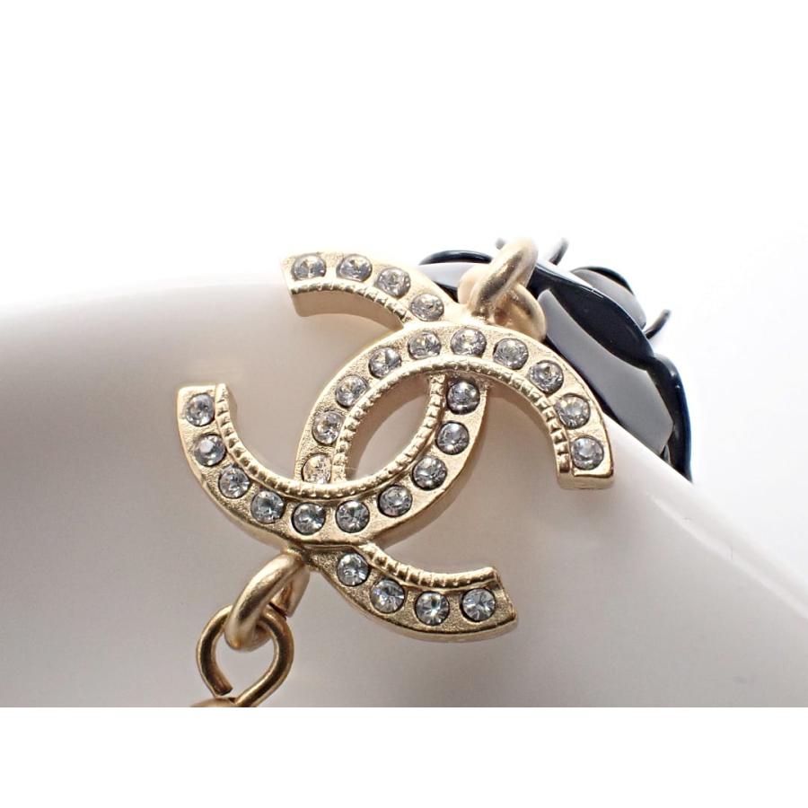 CHANEL（シャネル） ピアス ブラックカメリア パール ココ A20A 新品
